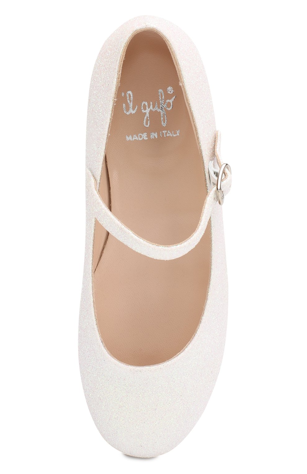 Туфли с ремешком IL GUFO, арт. G234/TESSUT0 GLITTER/31-34, фото 4