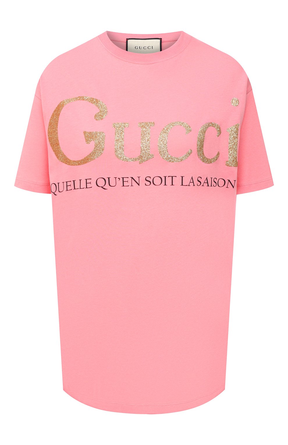 Хлопковая футболка GUCCI, арт. 615044/XJCLF, фото 1