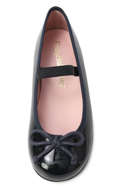Кожаные туфли PRETTY BALLERINAS, арт. 48401, фото 4