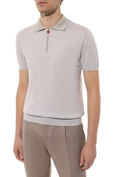 Хлопковое поло KITON, арт. UMK0939V1, фото 3