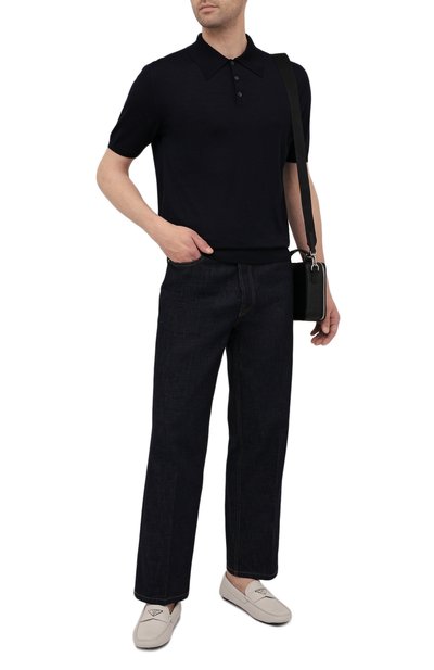 Кожаные мокасины PRADA, арт. 2DD164-053-F0K74-U00I, фото 2