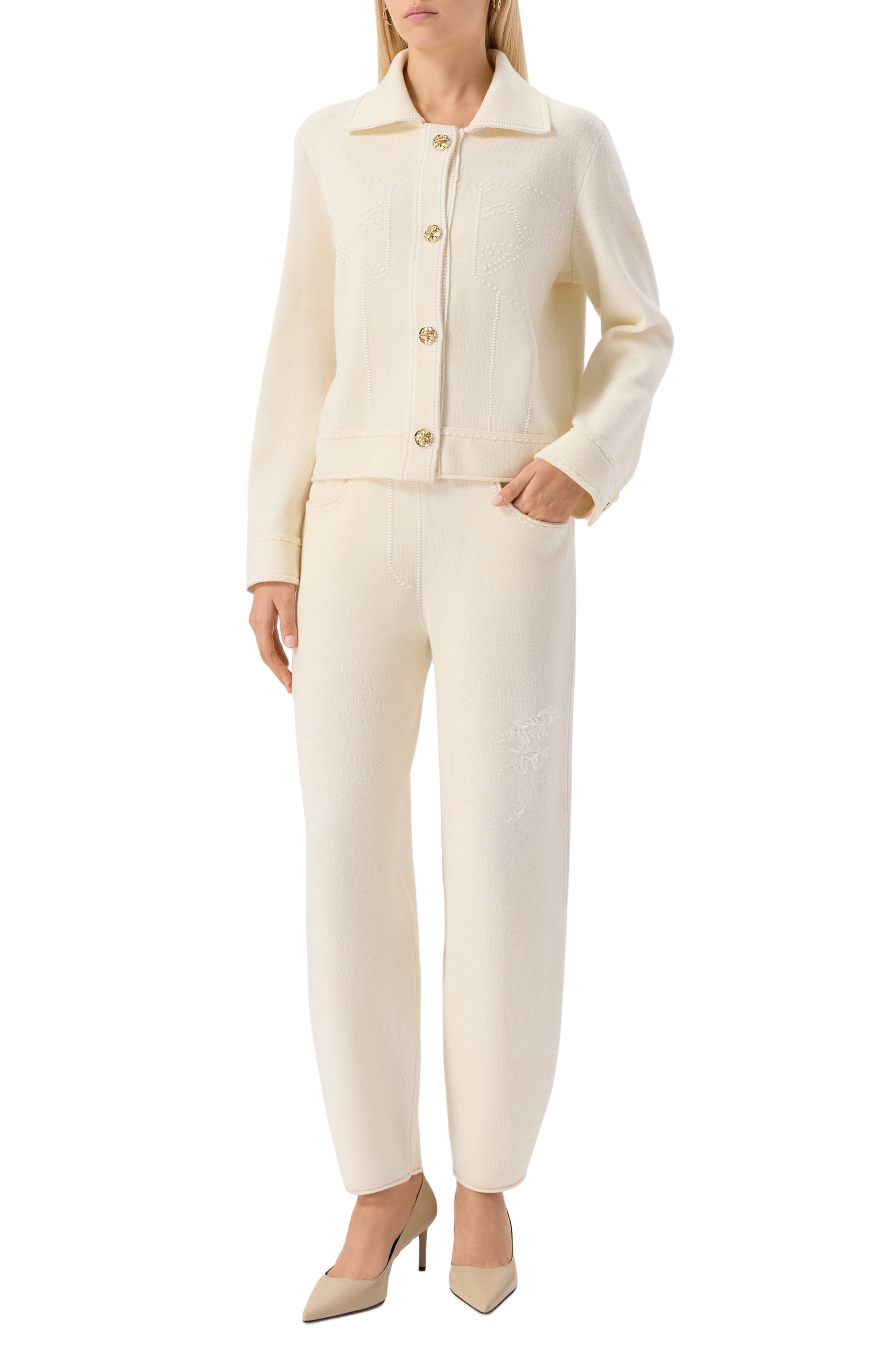 Кардиган из шерсти и хлопка AND THE BRAND, арт. W26-JT031-1202-101, фото 2