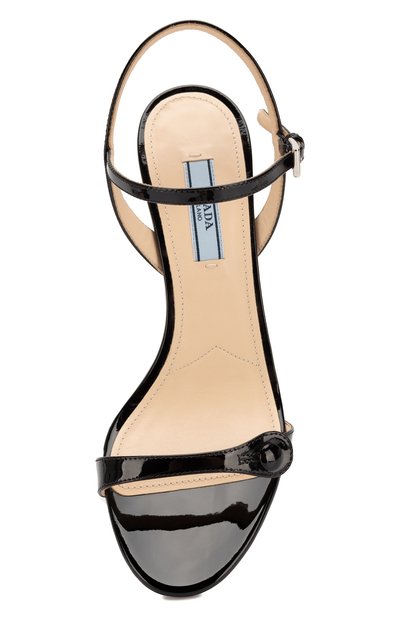 Кожаные босоножки PRADA, арт. 1X600L-JHR-F0002, фото 4