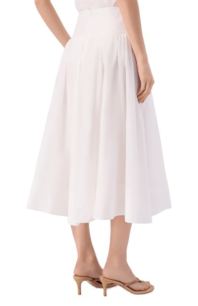 Юбка из хлопка и шелка 12 STOREEZ, арт. 137529, фото 4