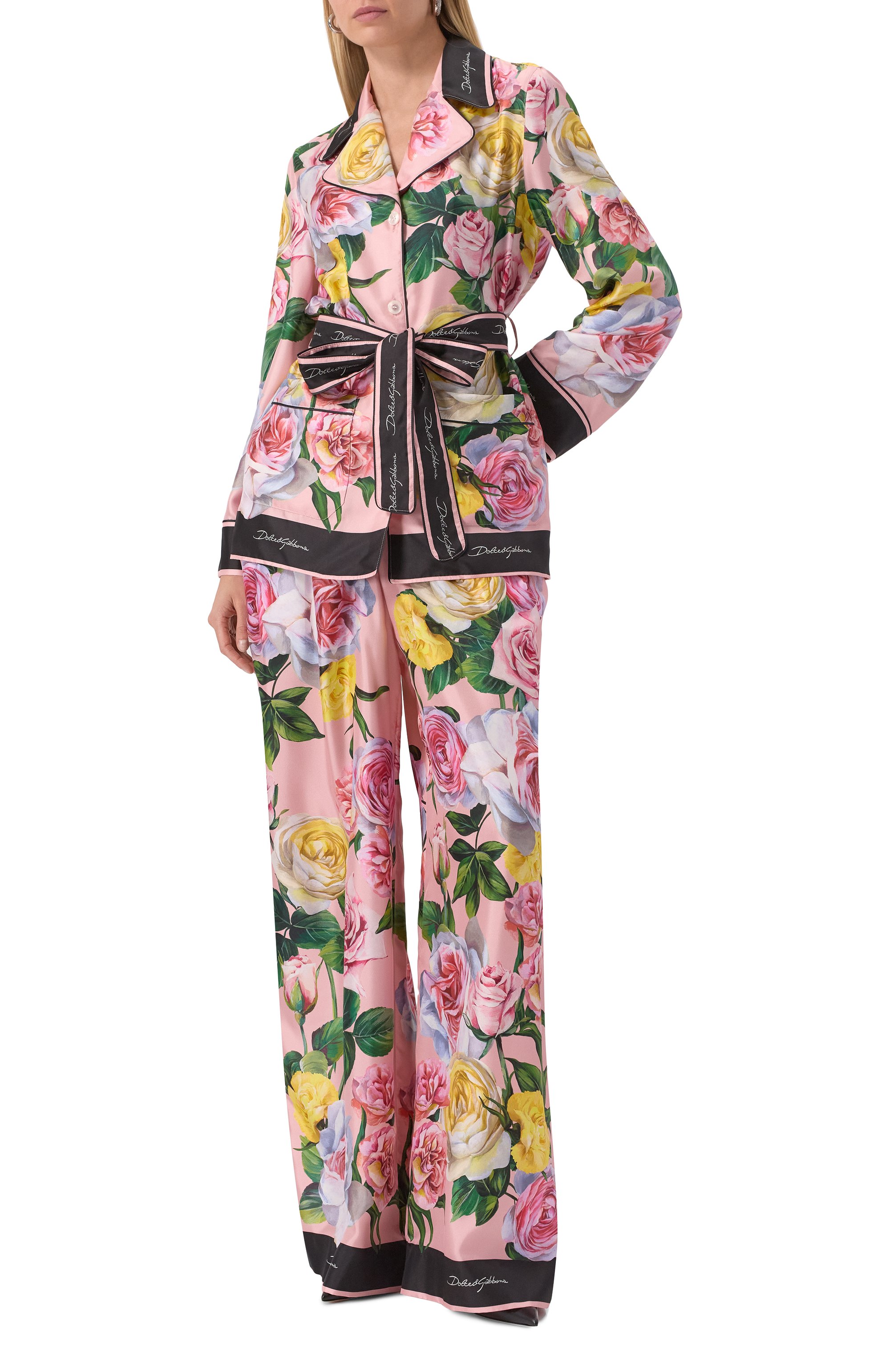 Шелковая блузка DOLCE & GABBANA, арт. F5Q03T/HI1W3, фото 2