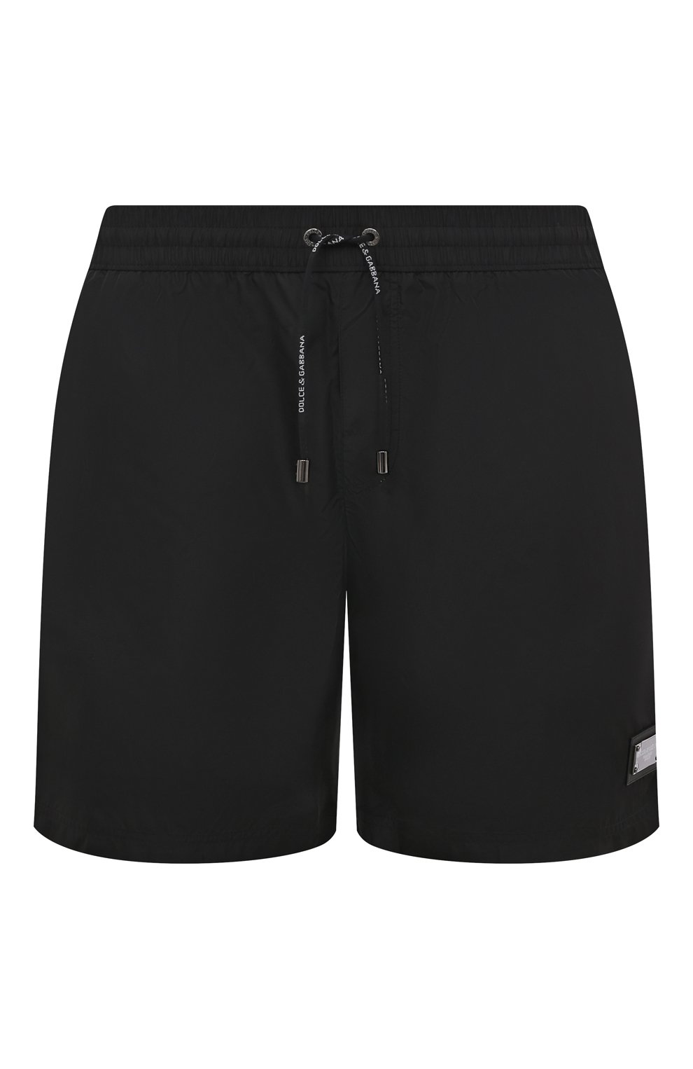 Плавки-шорты DOLCE & GABBANA черного цвета по цене 46600 руб., арт. M4E45T/0N006, фото 1 Плавки-шорты DOLCE & GABBANA, арт. M4E45T/0N006, фото 1