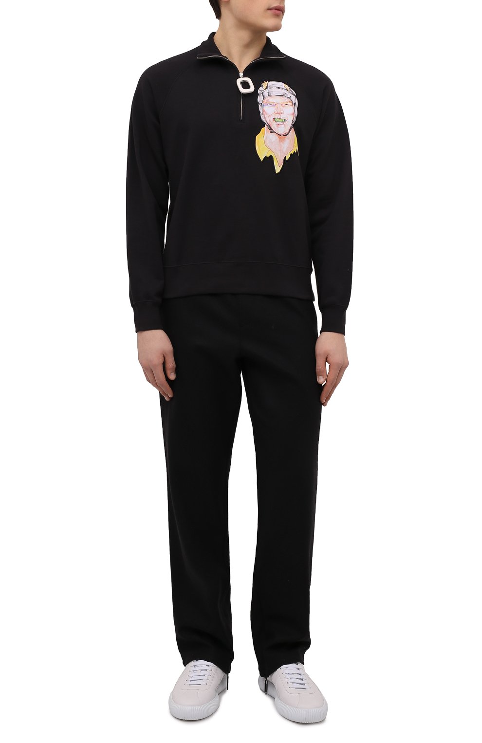 Хлопковый джемпер jw anderson x pol anglada JW ANDERSON, арт. J00082 PG0458, фото 2