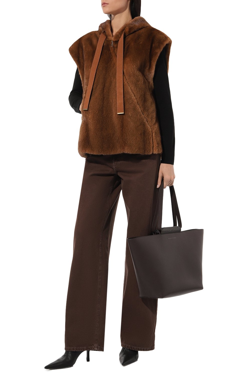 Жилет из меха норки COLOR TEMPERATURE, арт. Н-22/522, фото 2