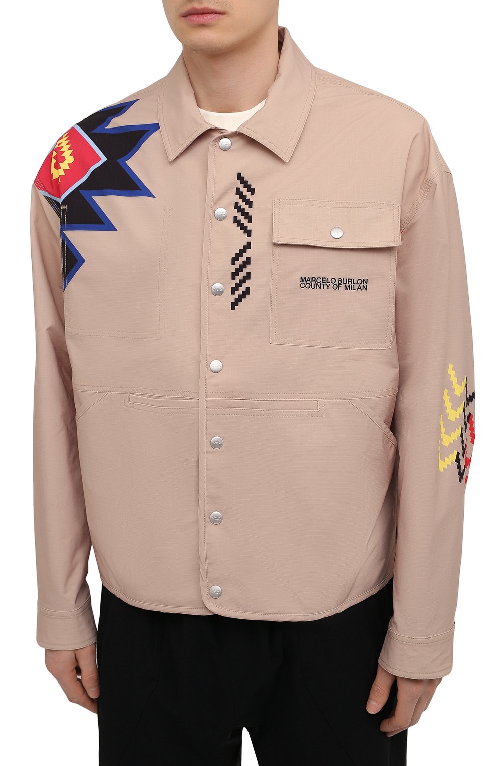 Рубашка MARCELO BURLON, арт. CMEA157S21FAB002, фото 3