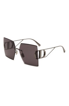 Женские солнцезащитные очки DIOR EYEWEAR черного цвета, арт. 30M0NTAIGNE S7U H0A0 | Фото 1 (Нос: Не �проставлено; Тип очков: С/з; Материал: Металл; Очки форма: Квадратные, Oversized; Оптика Гендер: оптика-женское)