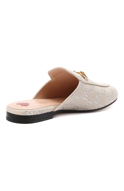 Текстильные сабо princetown GUCCI, арт. 475094/2C820, фото 4
