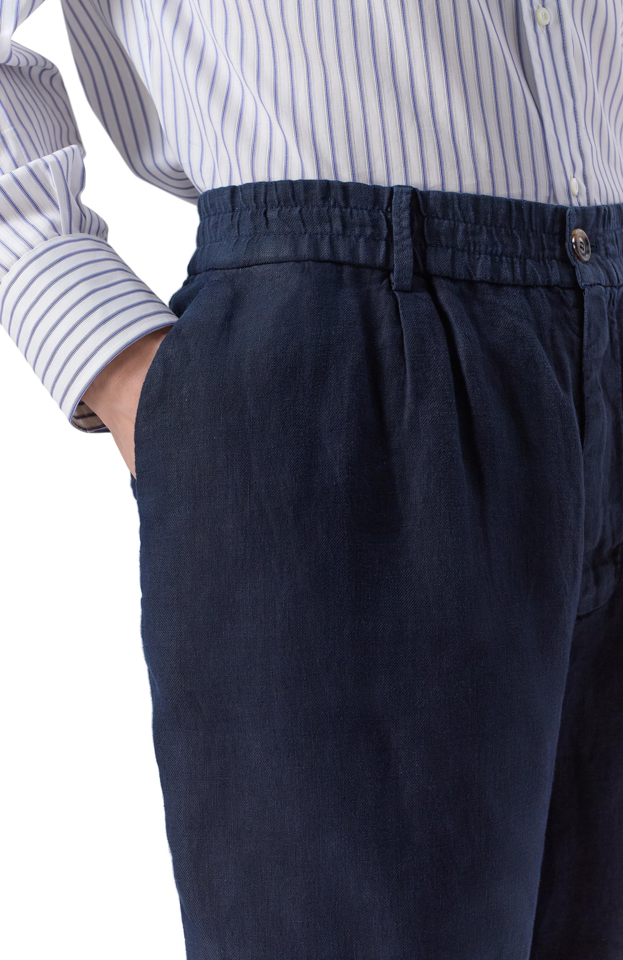 Льняные шорты BRUNELLO CUCINELLI, арт. M243DU006W, фото 5