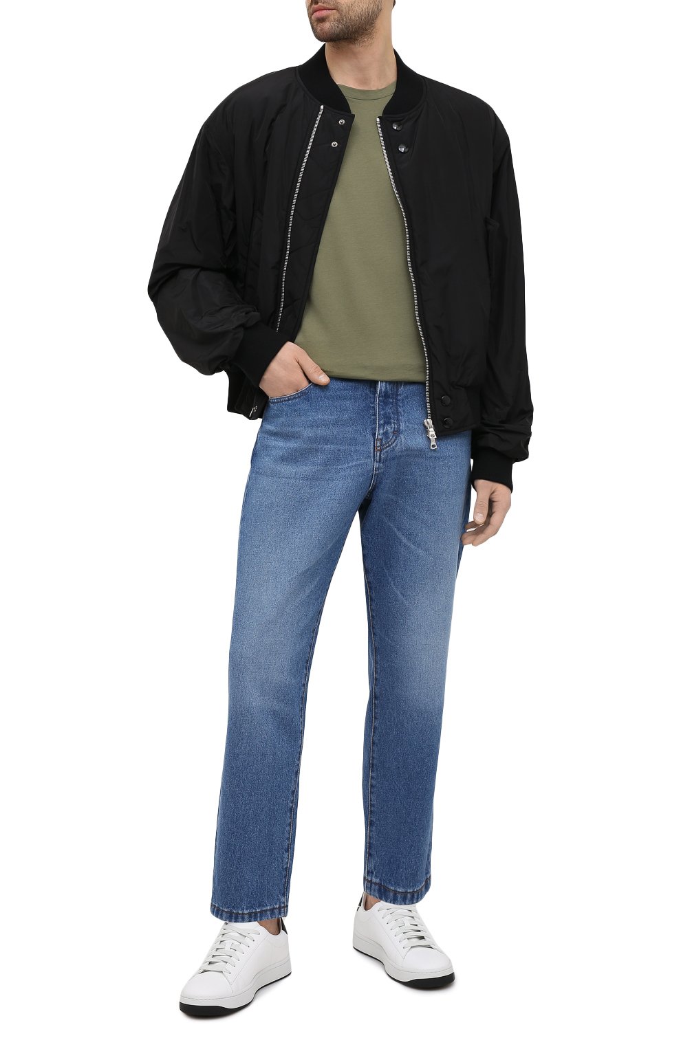 Кожаные кеды KENZO белого цвета по цене 39050 руб., арт. FA65SN170L50, фото 2 Кожаные кеды KENZO, арт. FA65SN170L50, фото 2