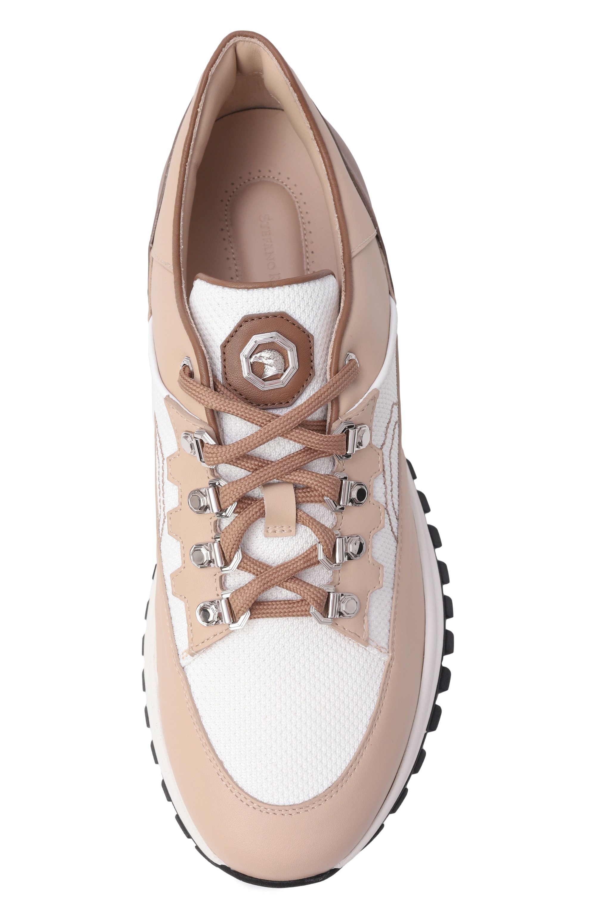 Кожаные кроссовки STEFANO RICCI, арт. UZ30G5284/WYTS, фото 5