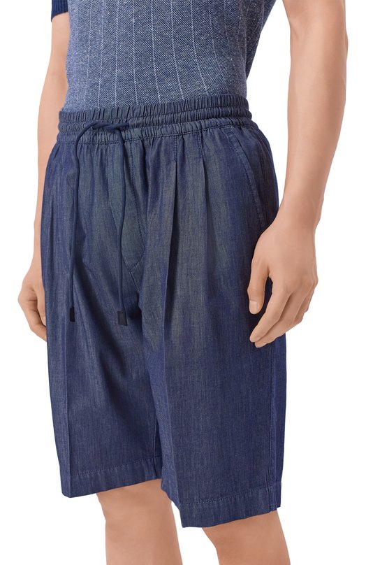 Хлопковые шорты Gran Sasso 76126/56100 Синий  76126/56100 Фото 3