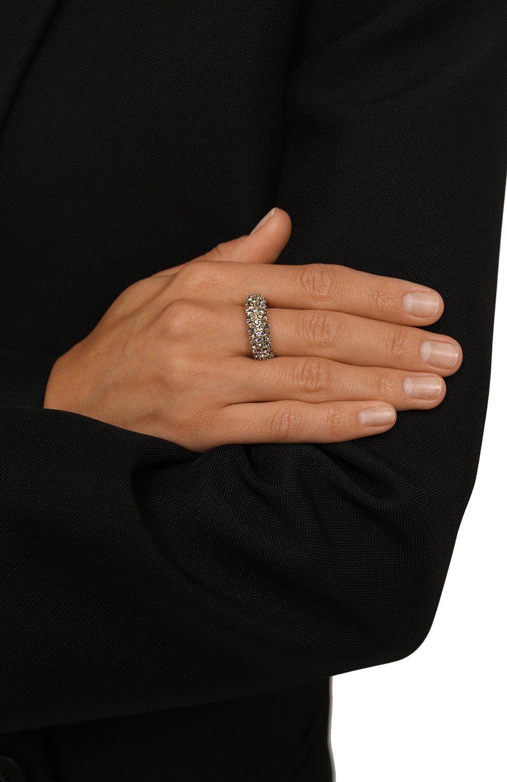 Кольцо AMINA MUADDI, арт. CAMER0N RING/G0LD, фото 2