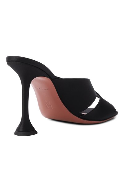 Текстильные мюли salma 95 AMINA MUADDI, арт. SALMA SLIPPER 95/SATIN, фото 5