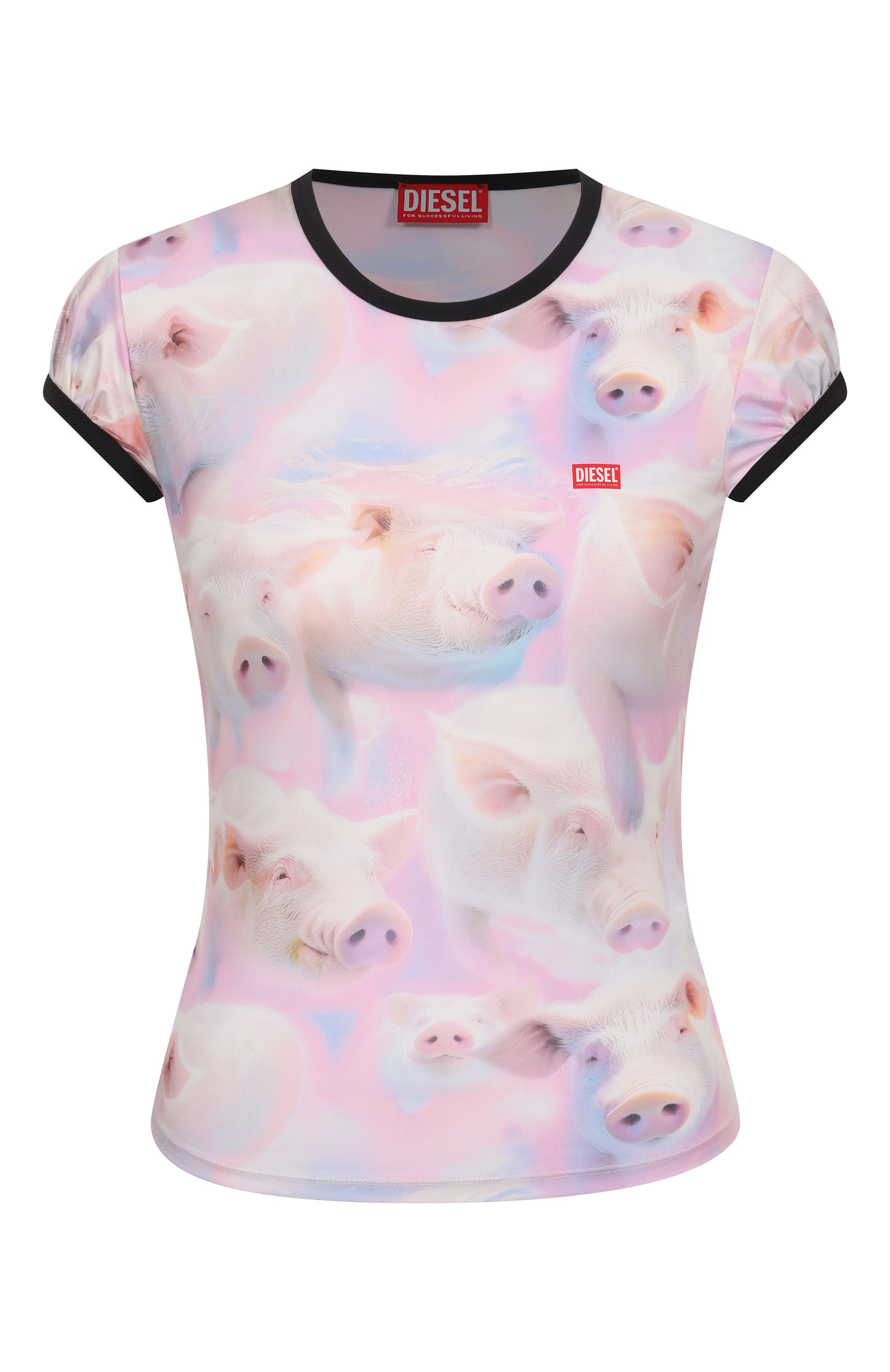 Хлопковая футболка DIESEL, арт. A21022/0IHBS, фото 1