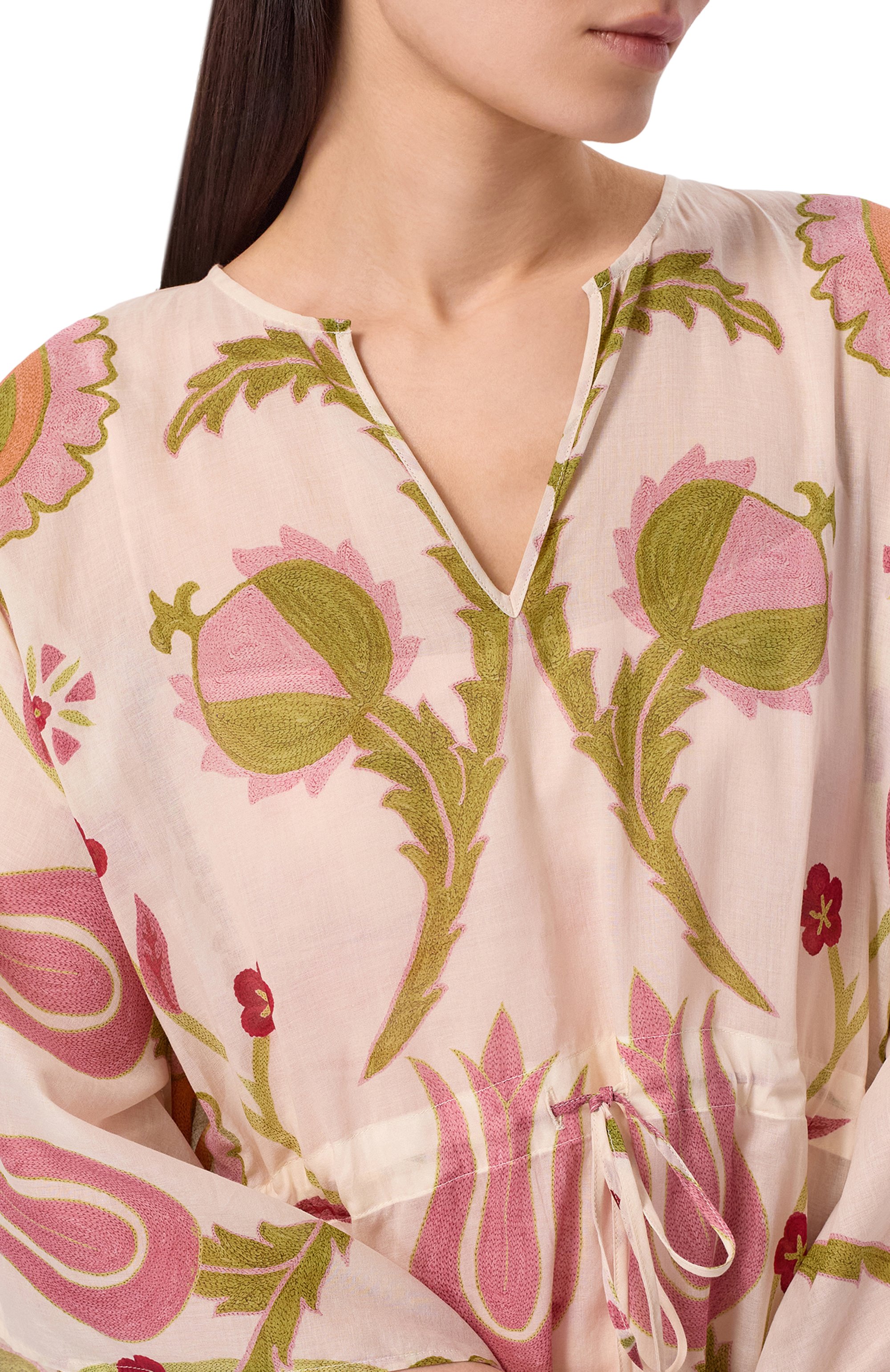 Хлопковое платье GIAMBATTISTA VALLI, арт. 26SSRVCL5064/39PRI, фото 4