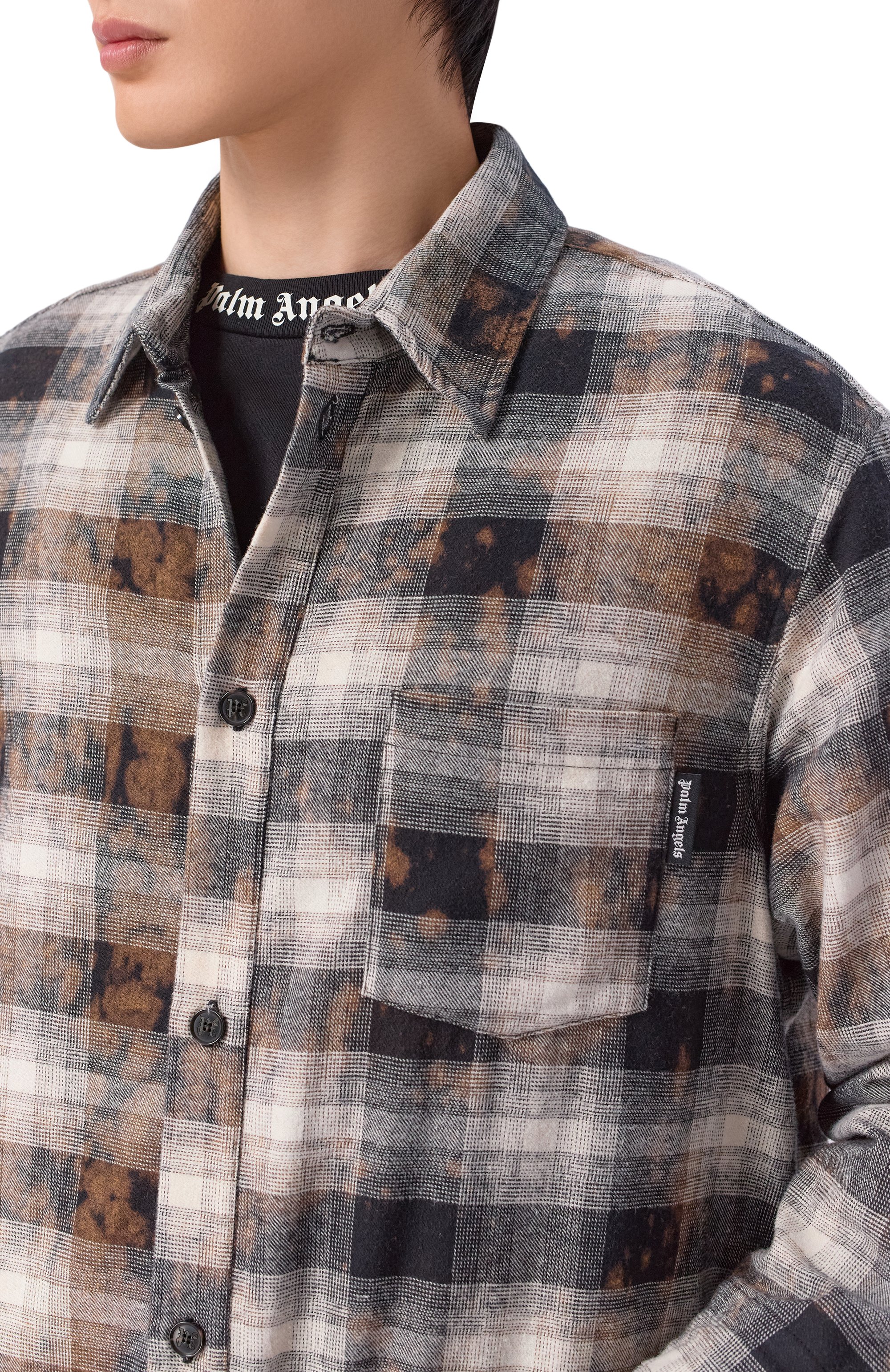 Рубашка PALM ANGELS, арт. PMGE04DS26FAB001, фото 5