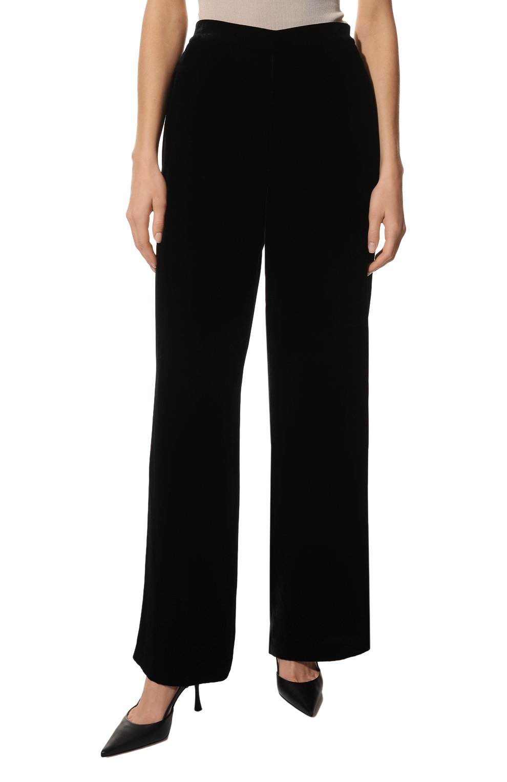 Бархатные брюки AND THE BRAND, арт. P002-1001-900-W23, фото 3