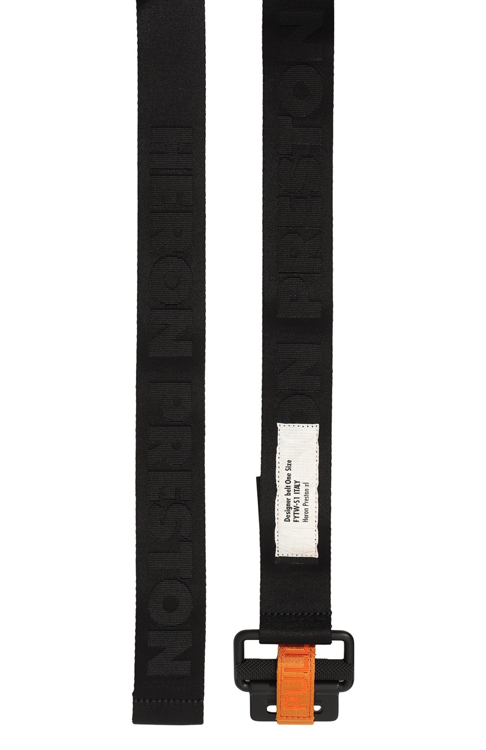 Текстильный ремень HERON PRESTON черного цвета по цене 23500 руб., арт. HMRB005C99FAB001, фото 3 Текстильный ремень HERON PRESTON, арт. HMRB005C99FAB001, фото 3