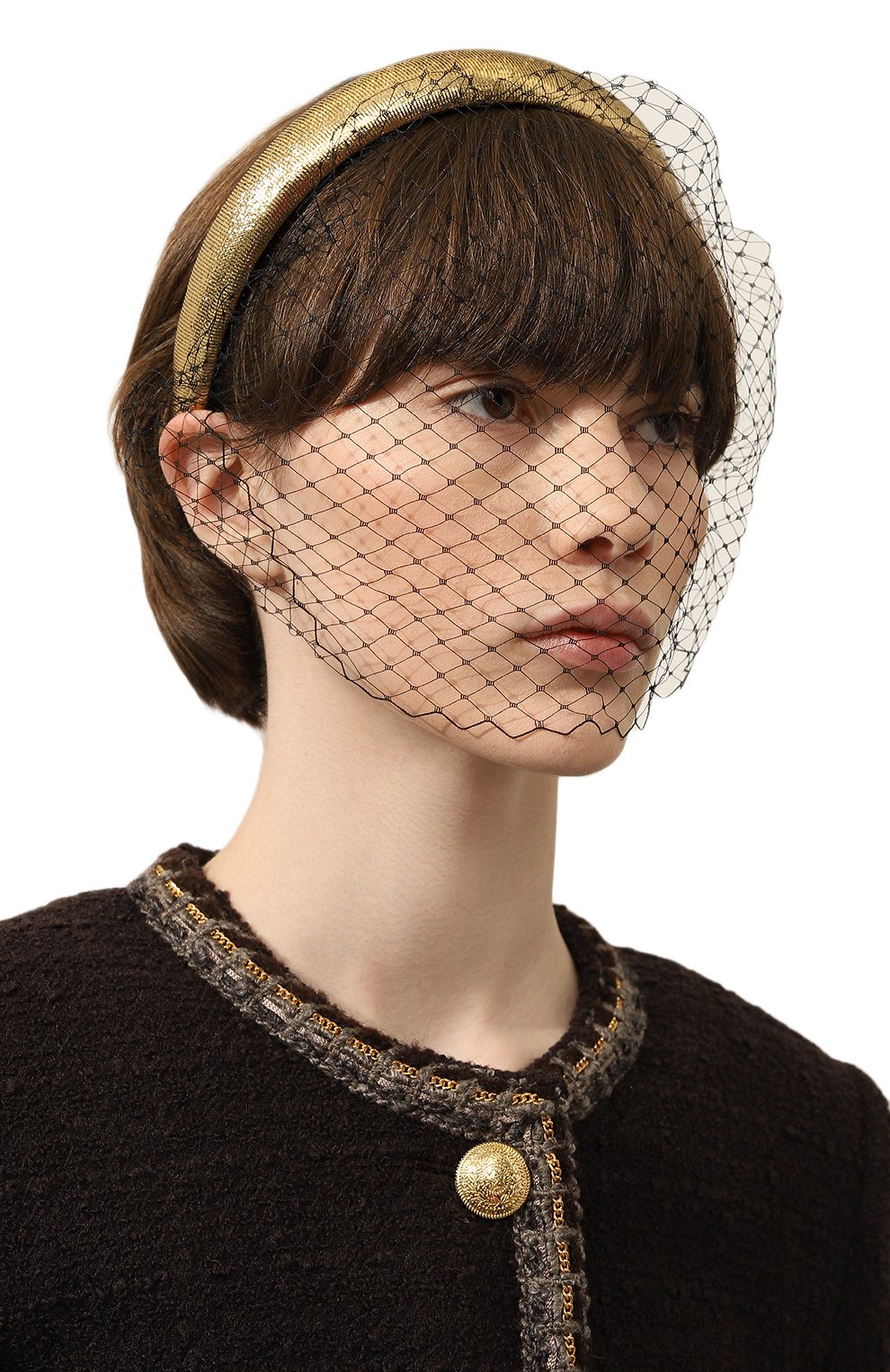 Ободок для волос PANFIL, арт. Gld-VL, фото 2