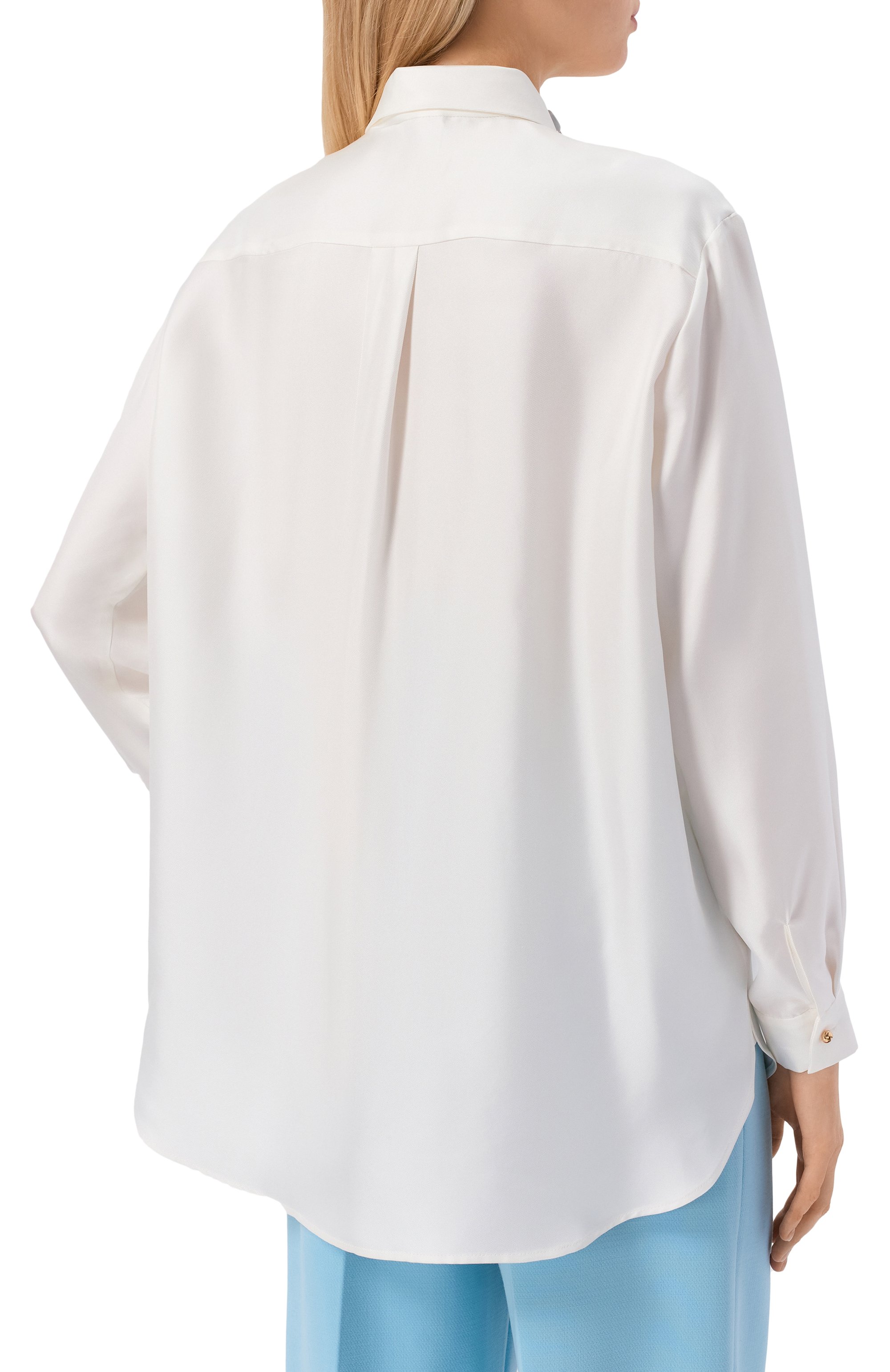 Шелковая блузка OLOLOL, арт. OLBL011/1555.101/BASE, фото 4