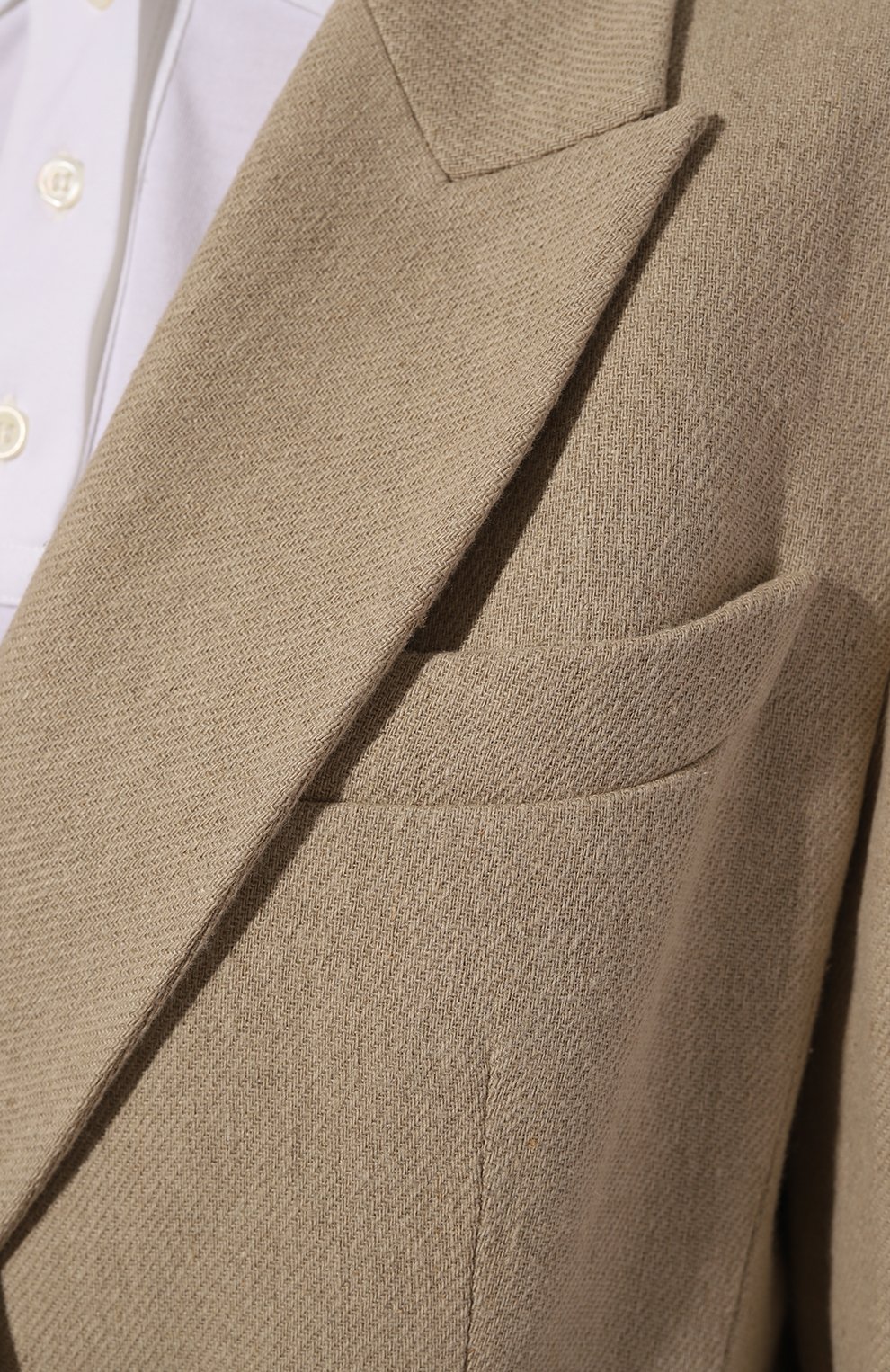 Жакет изо льна и хлопка BRUNELLO CUCINELLI, арт. MH5542729, фото 5