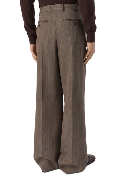 Шерстяные брюки DRIES VAN NOTEN, арт. 020908/4042, фото 4