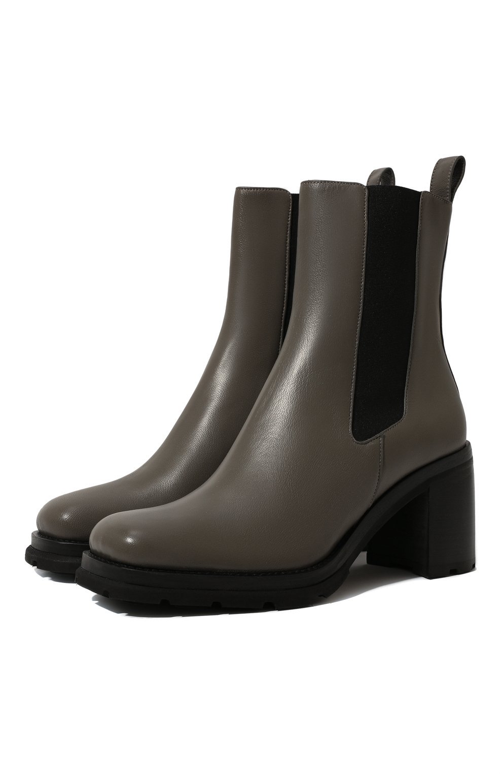 Кожаные ботильоны elijah BY FAR, арт. 22PFELJCEMNAP, фото 1