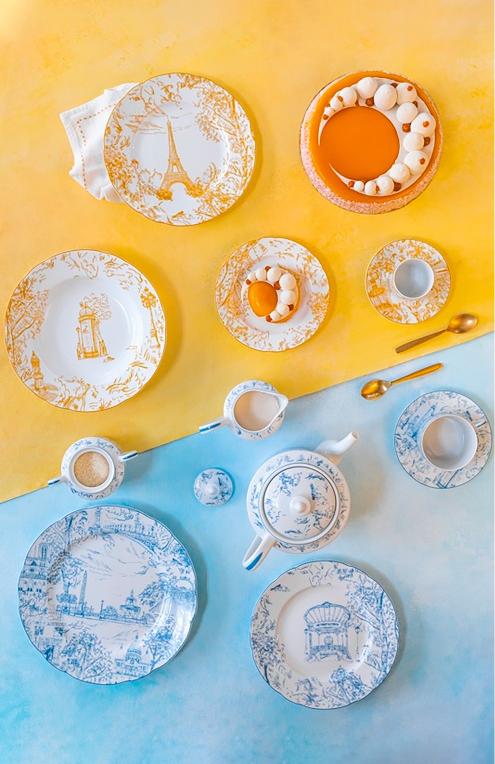 Набор из 6-ти обеденных тарелок tout paris BERNARDAUD, арт. 1980/24226, фото 2