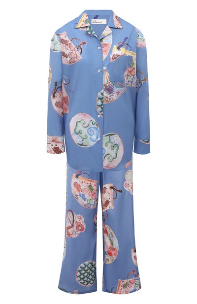 Хлопковая пижама ANY WOWZERS, арт. WKND02-TBLUE, фото 1