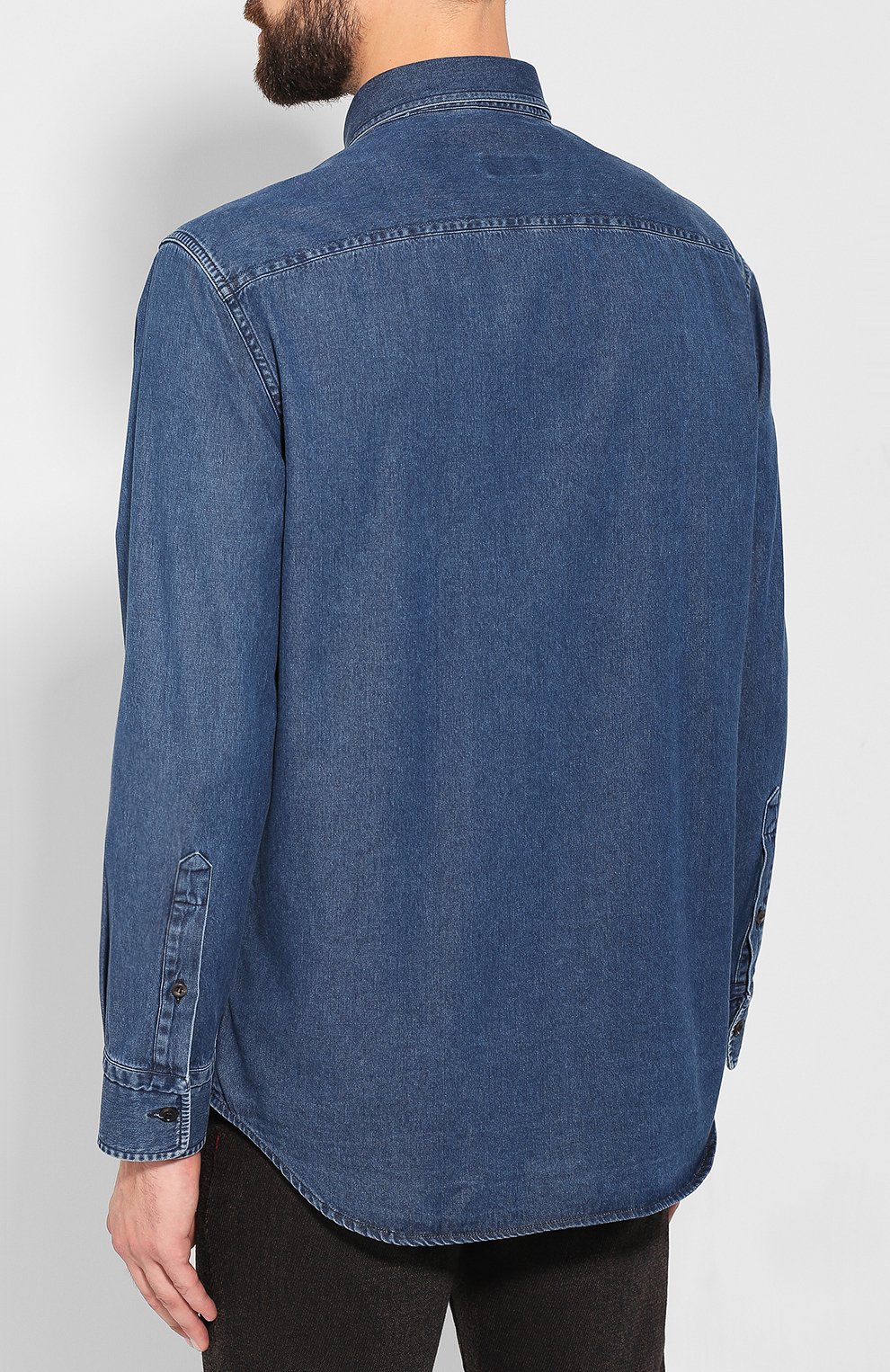 Джинсовая рубашка BRIONI, арт. SCAZ0L/08D30, фото 4