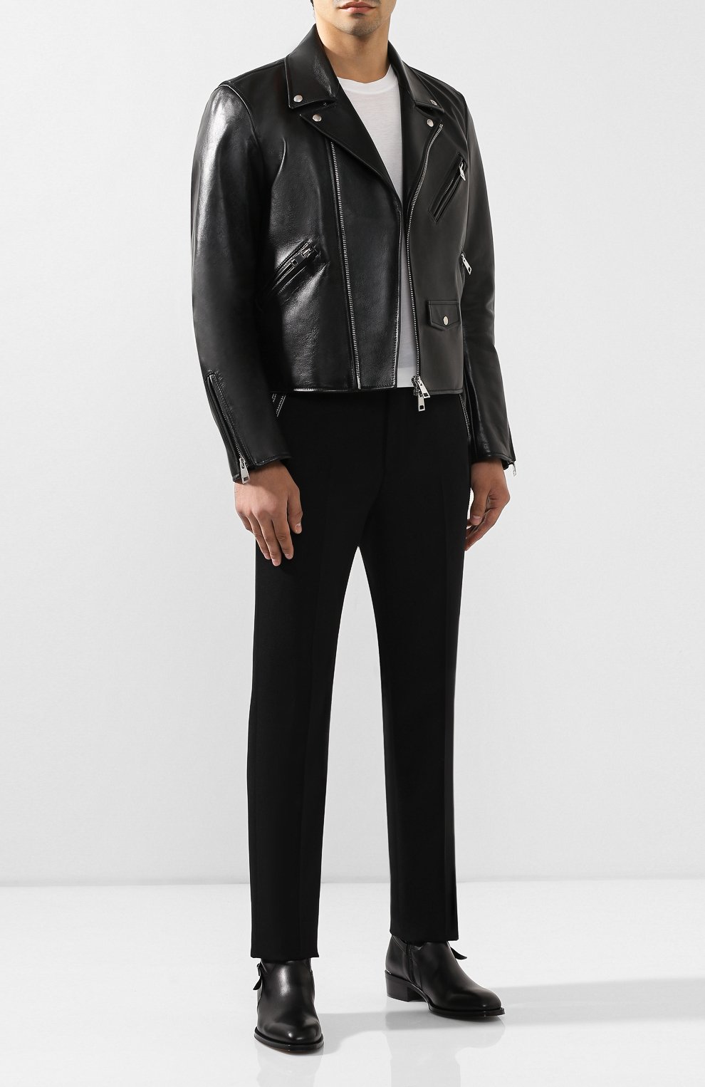 Кожаная куртка BOTTEGA VENETA, арт. 565155/VF3K0, фото 2