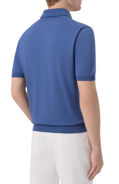 Хлопковое поло KITON, арт. UMKXX33_001, фото 4