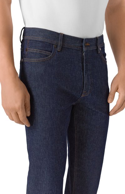 Джинсы MVST темно-синего цвета по цене 86000 руб., арт. M25.2MM.T402/CABRA IRISHBLUE, фото 5 Джинсы MVST, арт. M25.2MM.T402/CABRA IRISHBLUE, фото 5