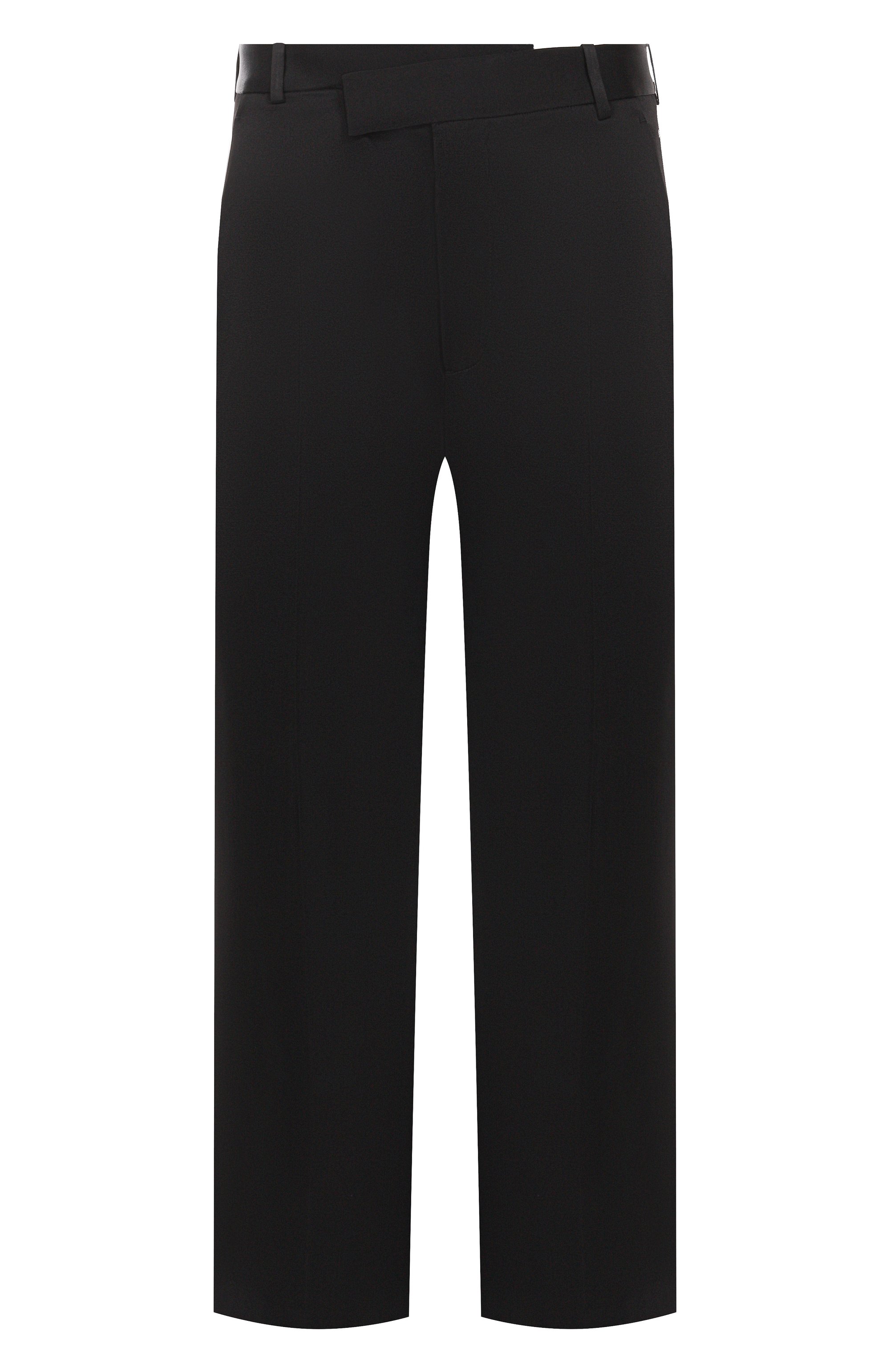 Брюки ANN DEMEULEMEESTER черного цвета по цене 121500 руб., арт. B0013144/FA647, фото 1 Брюки ANN DEMEULEMEESTER, арт. B0013144/FA647, фото 1