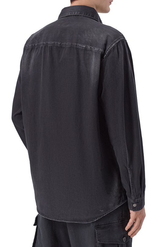 Джинсовая рубашка Diesel A03534/0DBDC Серый  A03534/0DBDC Фото 4