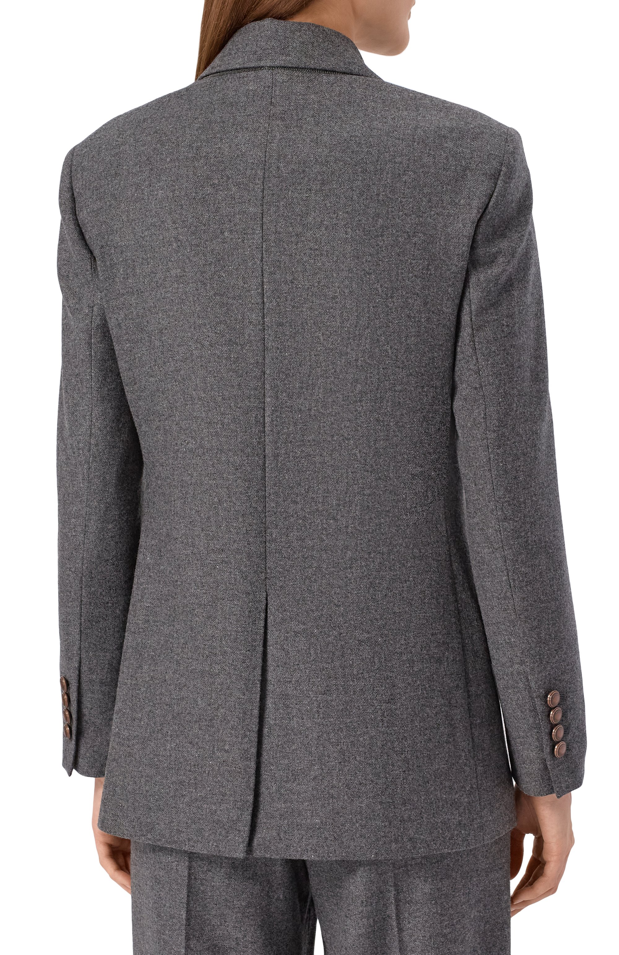 Шерстяной жакет BRUNELLO CUCINELLI, арт. MB1627054, фото 4