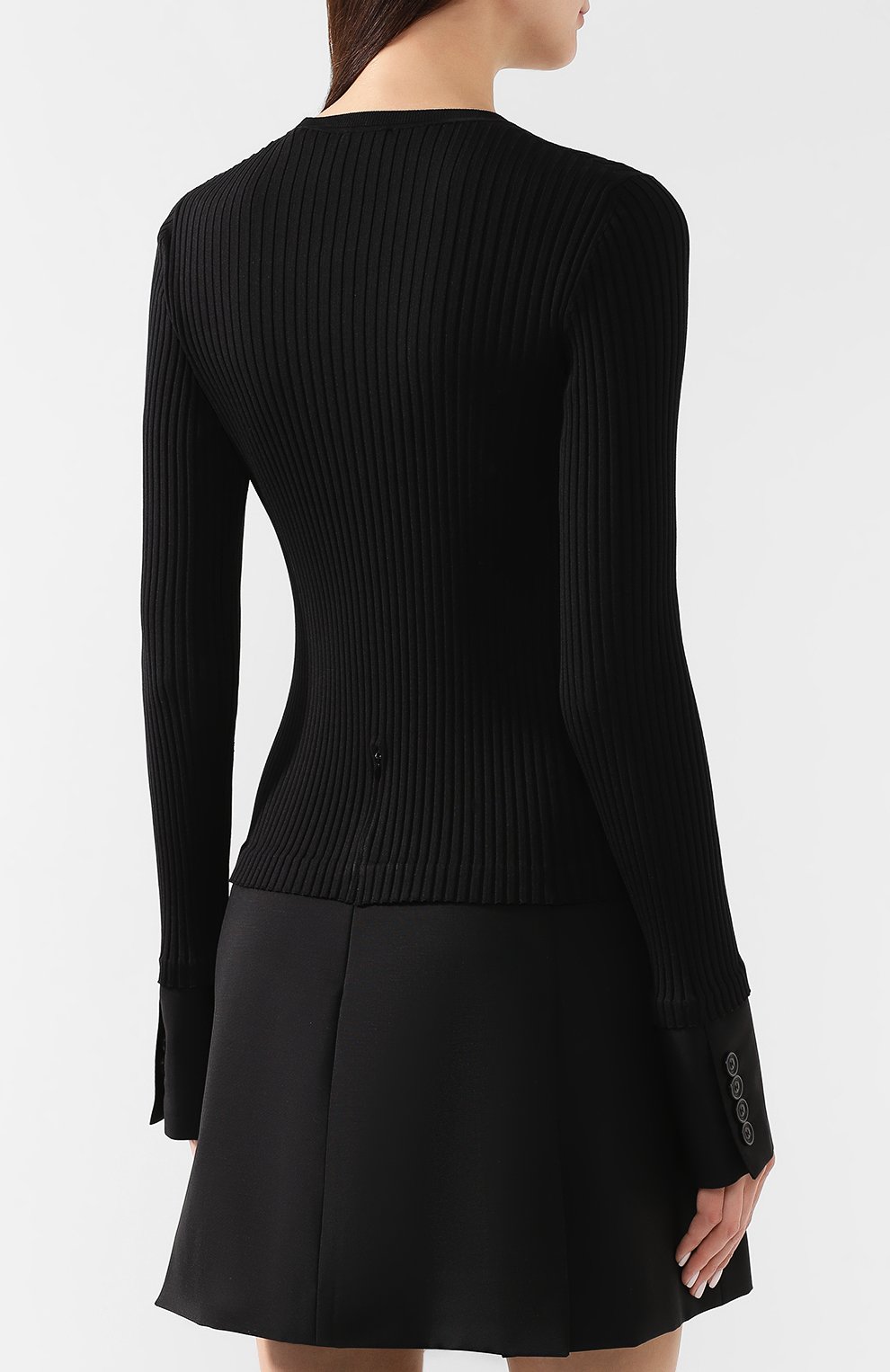 Платье BURBERRY черного цвета по цене 206500 руб., арт. 4559950, фото 4 Платье BURBERRY, арт. 4559950, фото 4