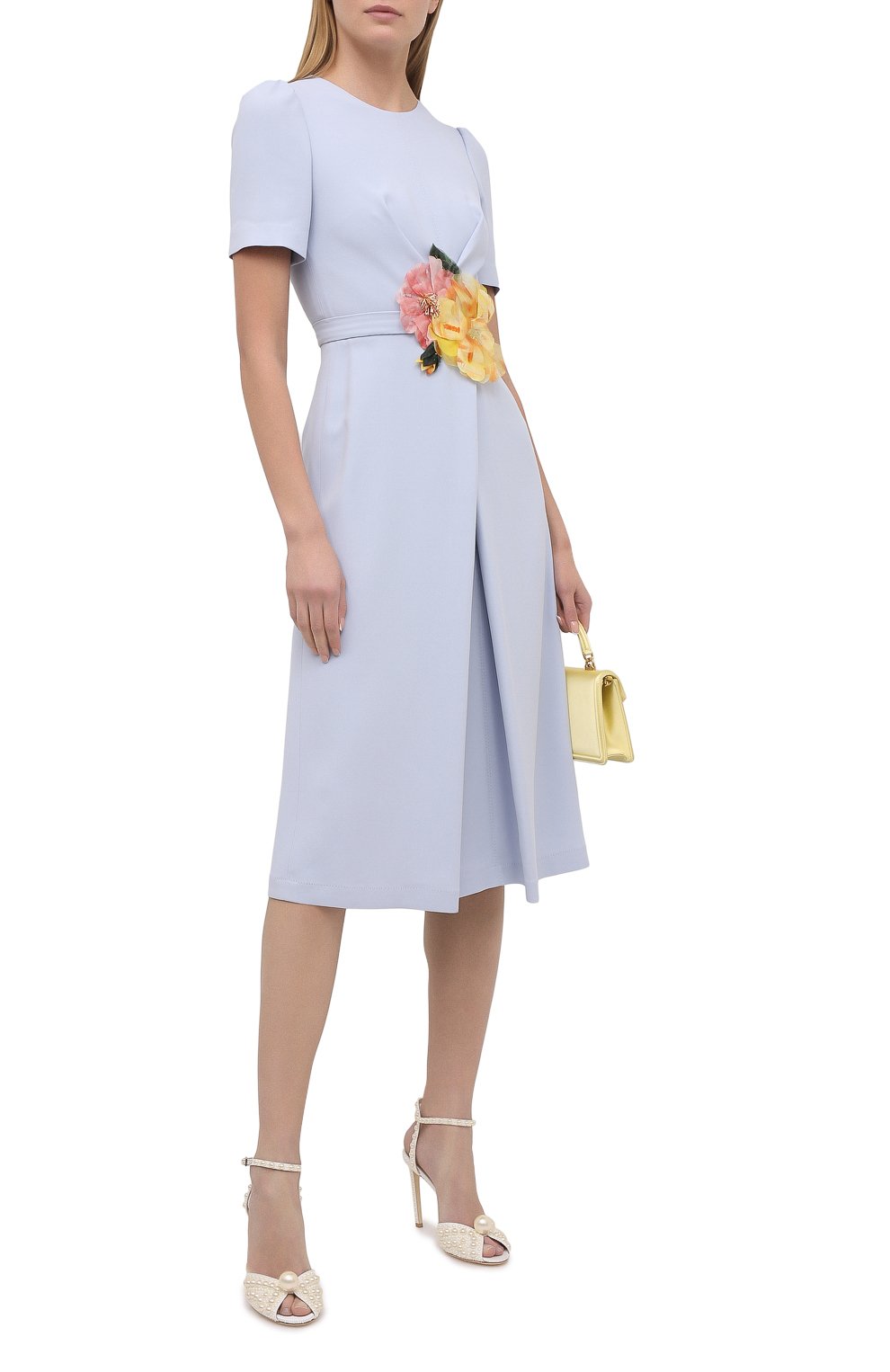 Текстильные босоножки sacora 100 JIMMY CHOO, арт. SAC0RA 100/W0Z, фото 2