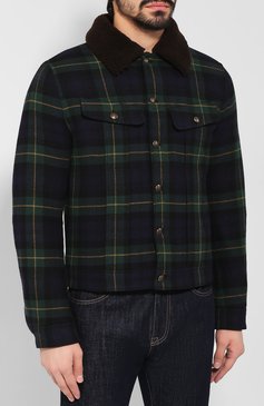 Шерстяная куртка с меховой подкладкой RALPH LAUREN, арт. 790750638, фото 1