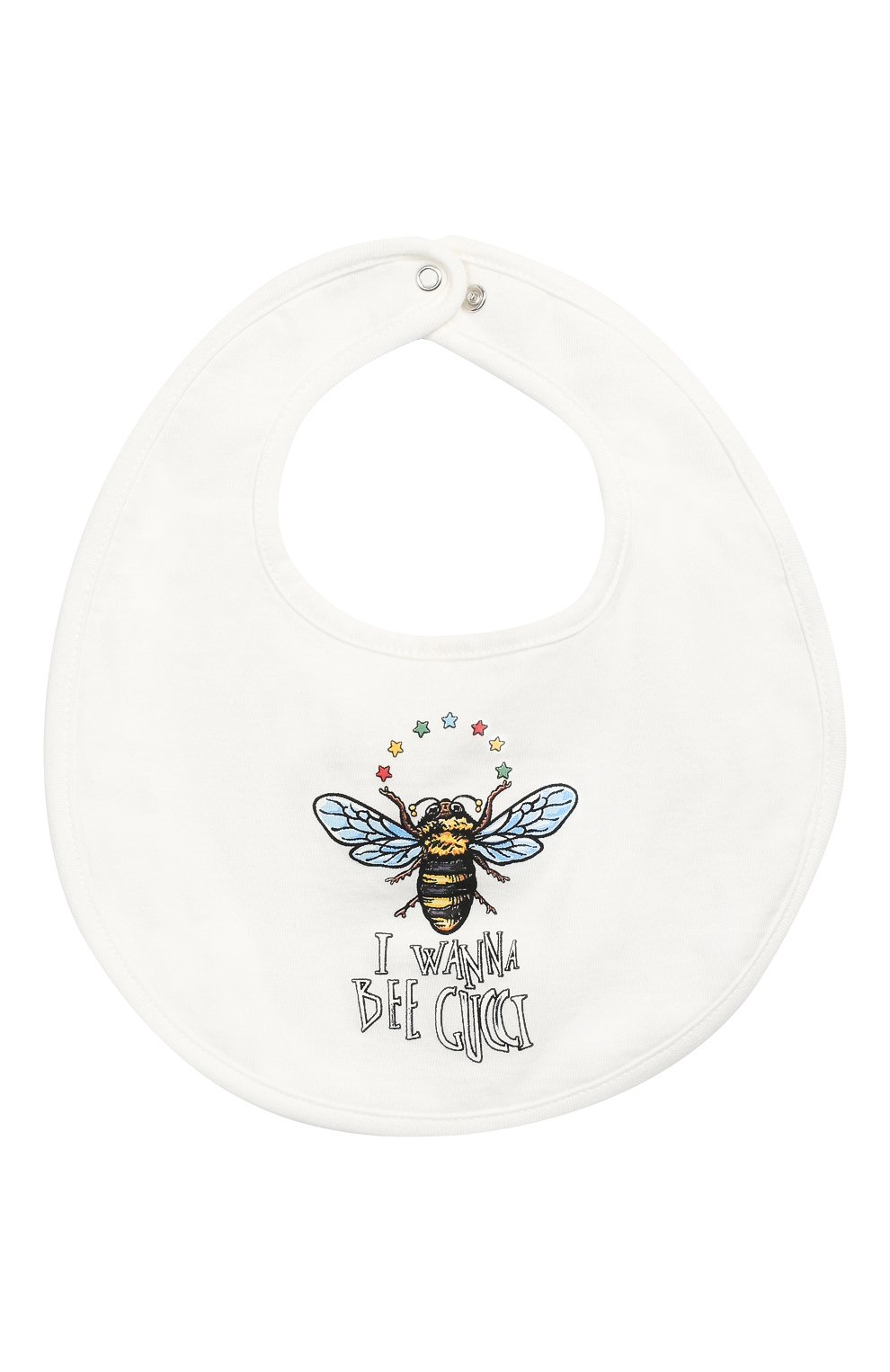 Комплект из хлопковой пижамы и шапки с нагрудником GUCCI, арт. 543889/XJABI, фото 3