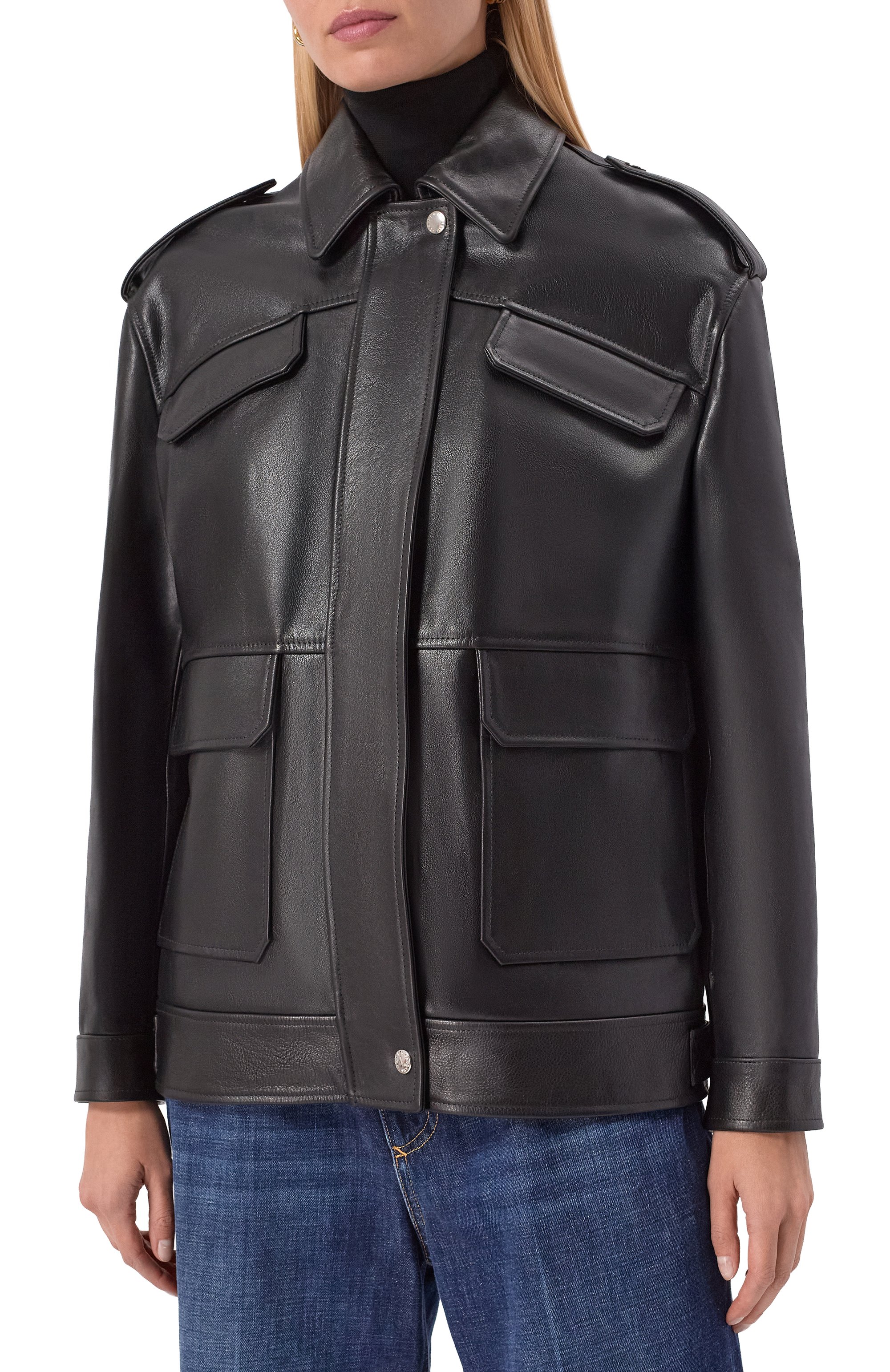 Кожаная куртка DOLCE & GABBANA, арт. F9S77L/HULV0, фото 3