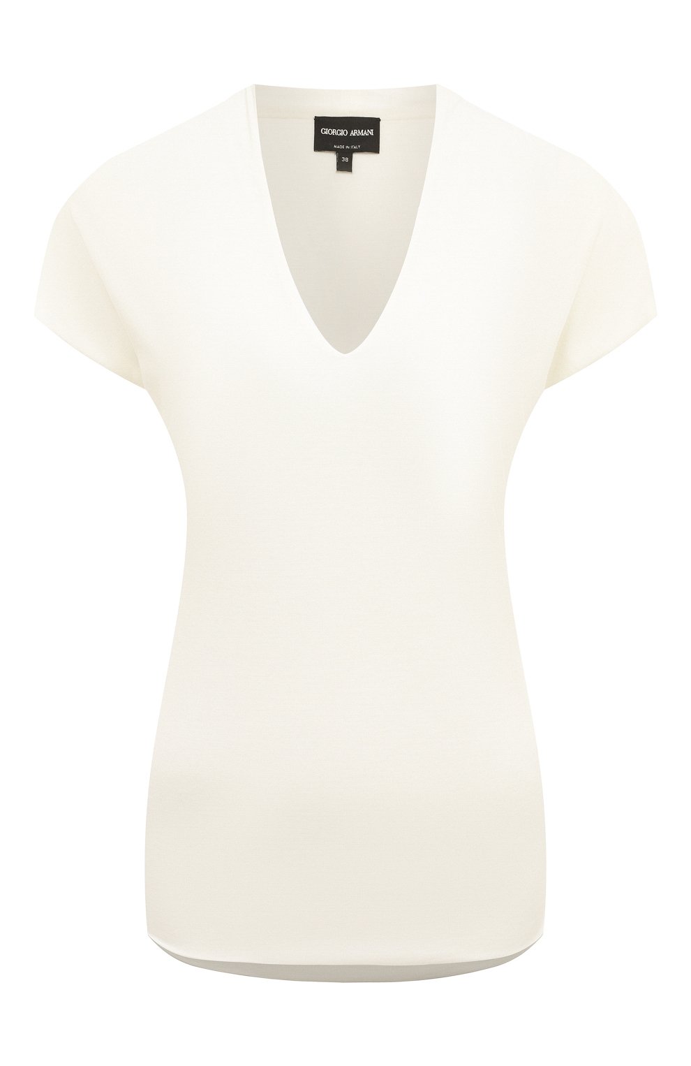 Футболка из вискозы и кашемира GIORGIO ARMANI, арт. 8NAM94/AJV7Z, фото 1