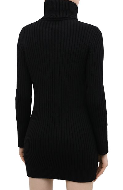Кашемировое платье SAINT LAURENT черного цвета по цене 180500 руб., арт. 636046/YALJ2, фото 4 Кашемировое платье SAINT LAURENT, арт. 636046/YALJ2, фото 4