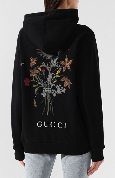 Хлопковый пуловер GUCCI, арт. 469251/XJANQ, фото 4