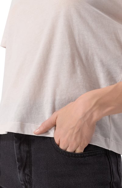 Хлопковая футболка ANN DEMEULEMEESTER, арт. B0012549/FA206, фото 5