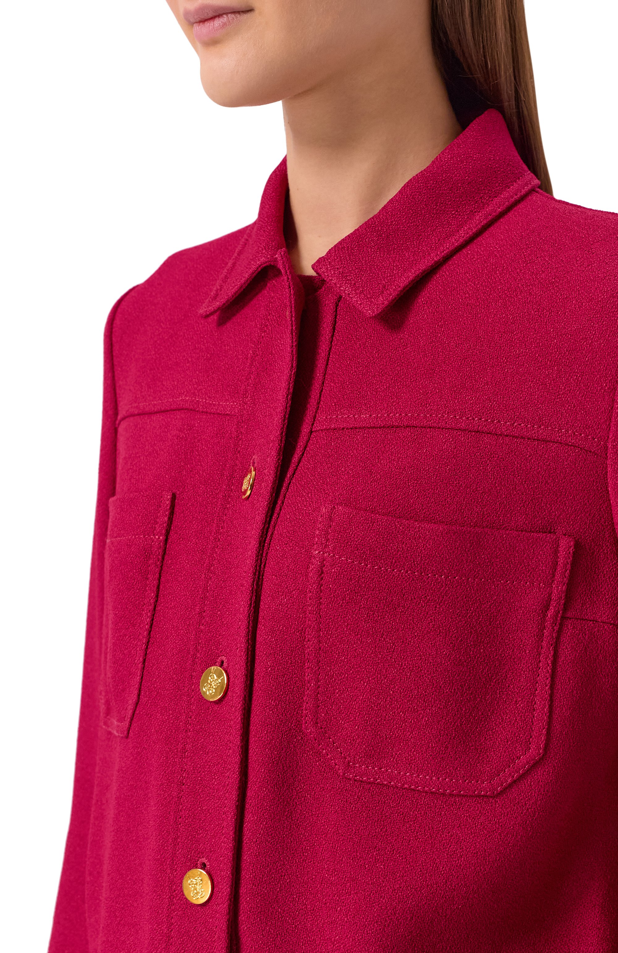 Жакет из вискозы GIAMBATTISTA VALLI, арт. 26SSPVCA6149/09CRE, фото 5